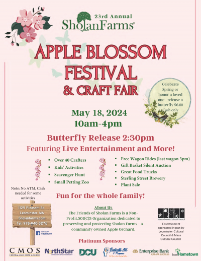 Apple Blossom Festival - May 18, 2024 - Visit North Central