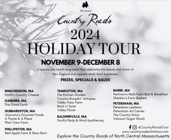 Country Roads Holiday Tour 2024